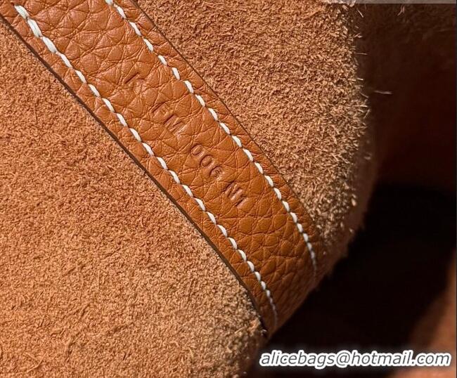 Discount Hermes Picotin Lock Mini Bag 18cm in Germany and Clemence TC Leather 4056 Brown/Gold 2026 (Half Handmade)