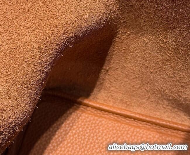 Discount Hermes Picotin Lock Mini Bag 18cm in Germany and Clemence TC Leather 4056 Brown/Gold 2026 (Half Handmade)