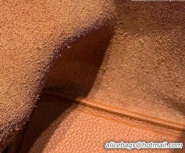 Top Design Hermes Picotin Lock Mini Bag 18cm in Germany and Clemence TC Leather 4056 Brown/Silver 2026 (Half Handmade)