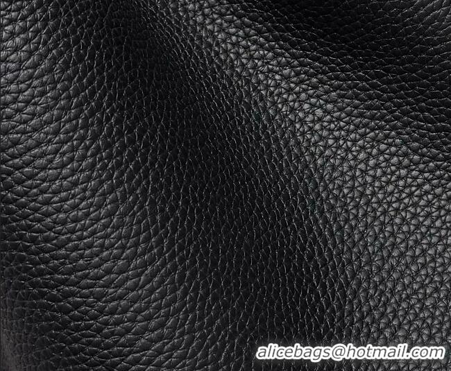 Low Price Hermes Picotin Lock Mini Bag 18cm in Germany and Clemence TC Leather 4056 Black/Silver 2026 (Half Handmade)