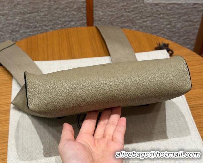 Top Grade Hermes Videpoches Bag in Togo Leather 2523 8Q Beige Marfa/Silver 2026 (Half-Handmade)