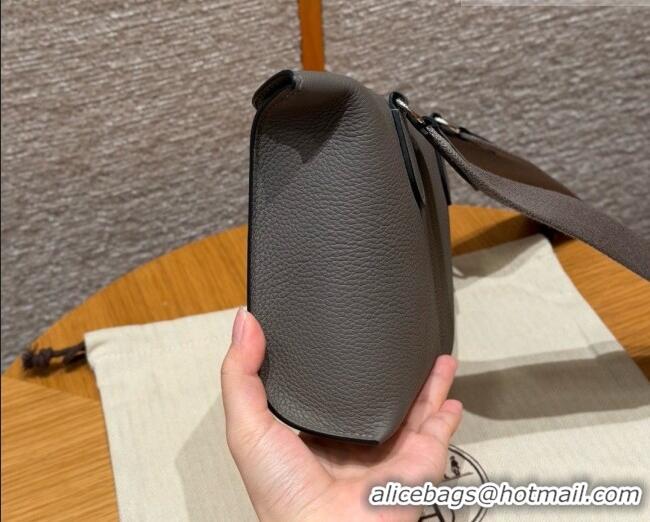 Best Grade Hermes Videpoches Bag in Togo Leather 2523 8F Etain/Silver 2026 (Half-Handmade)
