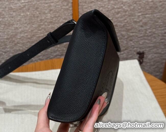 Top Quality Hermes Videpoches Bag in Togo Leather 2523 Black/Silver 2026 (Half-Handmade)