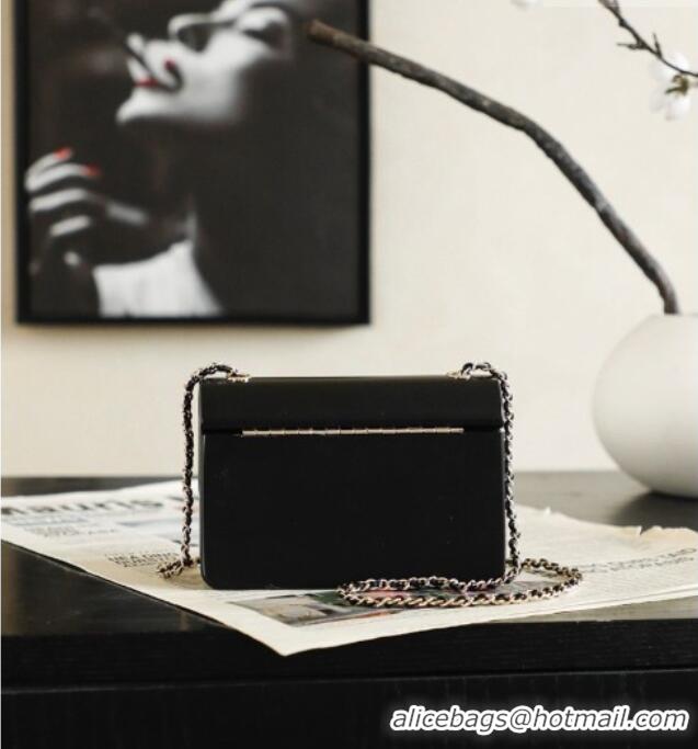 Spot Bulk Chanel Acrylic-based Resin Flap Bag CH091401 Black 2026