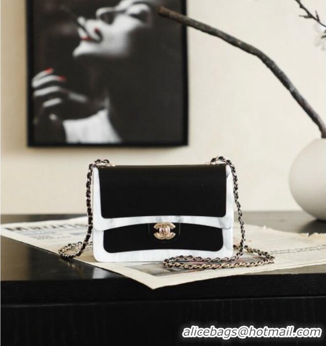 Spot Bulk Chanel Acrylic-based Resin Flap Bag CH091401 Black 2026