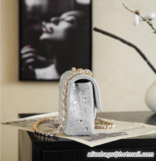 Fashion Discount Chanel Evening Bag in Silver Strass & Gold-Tone AS4297 2026