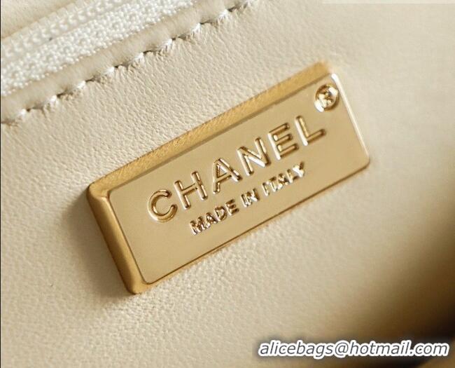 Promotional Chanel Mini Sequins Flap Bag CH091407 White 2026