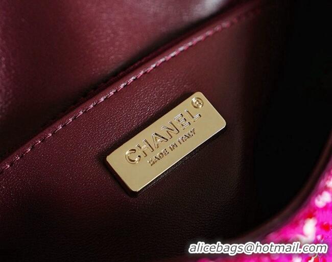 Buy Discount Chanel Mini Sequins Flap Bag CH091412 Rosy 2026