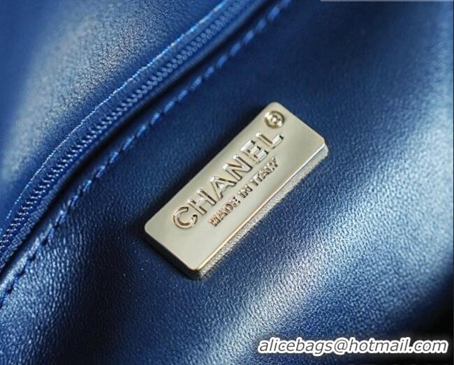 Best Price Chanel Mini Sequins Flap Bag CH091413 Blue 2026