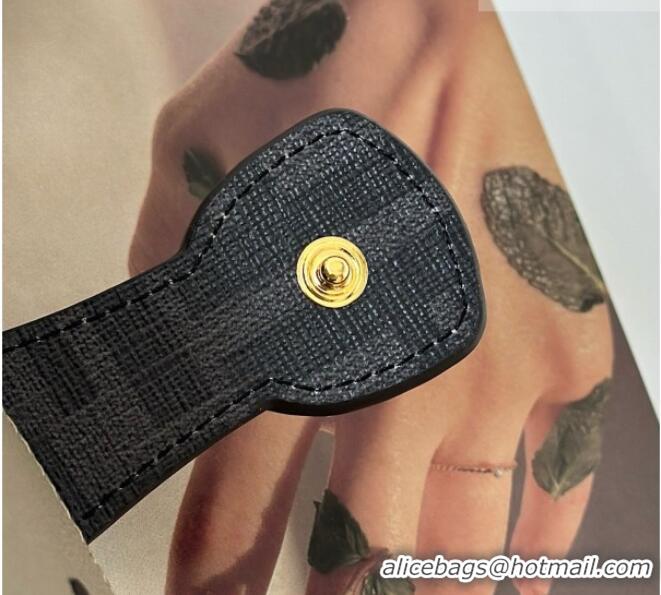 Promotional Fendi Best Friends Forever Card Case in FF Fabric and Grey Leather 66816 Koala 2026