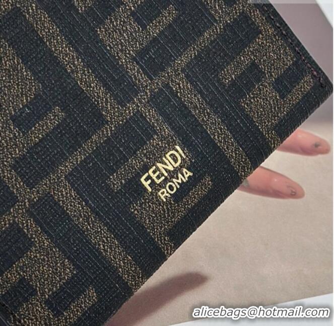 Low Cost Fendi Best Friends Forever Card Case in FF Fabric and Multicolor Leather 66816 Reindeer 2026