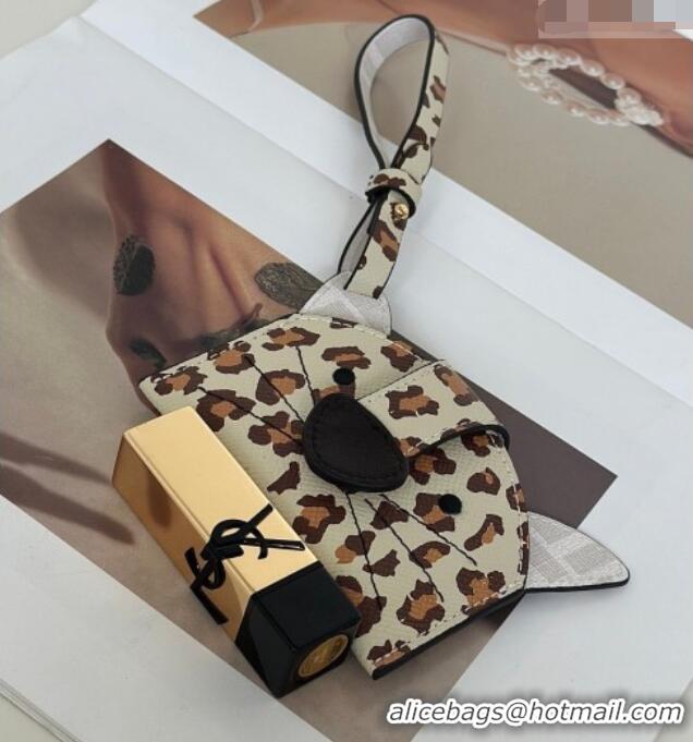 Reasonable Price Fendi Best Friends Forever Card Case in Printed Leather 66816 Leopard 2026