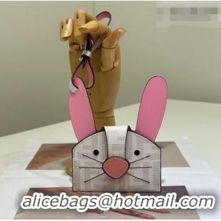 Pretty Style Fendi Best Friends Forever Card Case in FF Fabric and Pink Leather 66816 Rabbit 2026