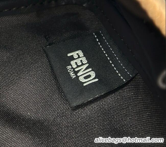 Crafted Inexpensive Fendi Small Zip Top Bag in FF Zucca Jacquard Fabric 8716 2026 Top