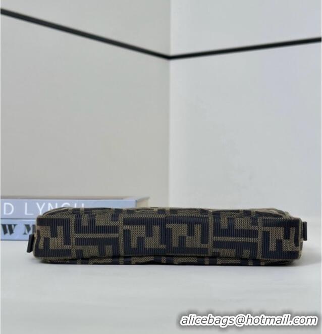 Crafted Inexpensive Fendi Small Zip Top Bag in FF Zucca Jacquard Fabric 8716 2026 Top