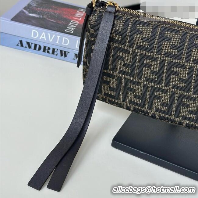 Crafted Inexpensive Fendi Small Zip Top Bag in FF Zucca Jacquard Fabric 8716 2026 Top