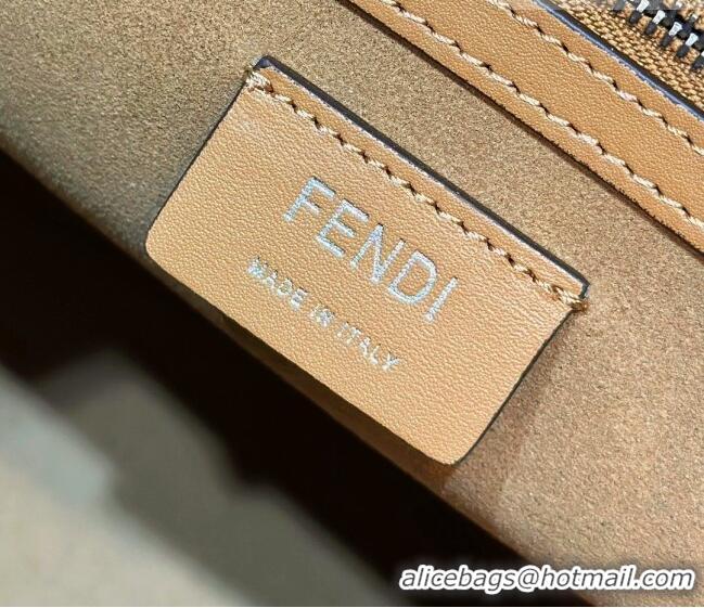Reasonable Price Fendi Large Peekaboo Tote Bag in Brown FF Jacquard Bag 6805 2026