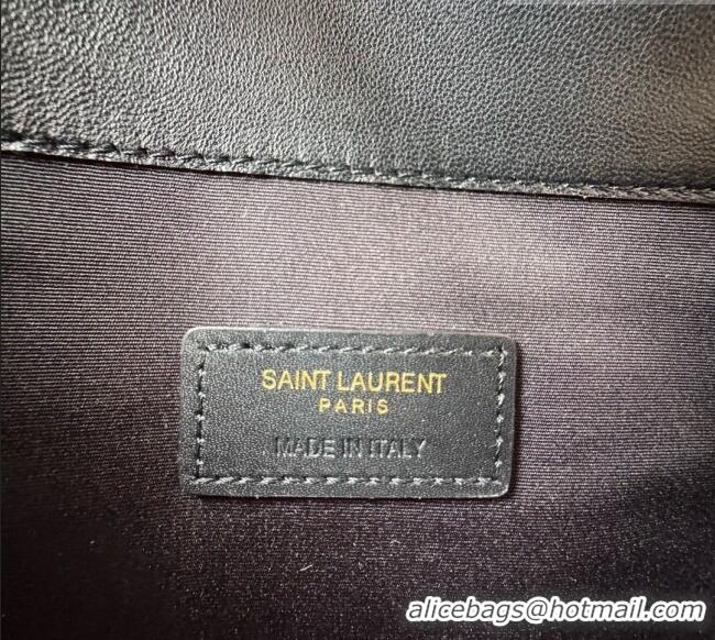 Reasonable Price Saint Laurent Uptown Pouch in Patent Leather 565739 Black 2026