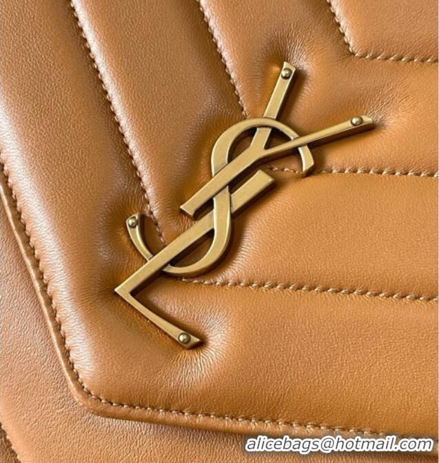 Top Quality Saint Laurent LOULOU Large in MATELASSÉ Lambskin 803541 Caramel 2026