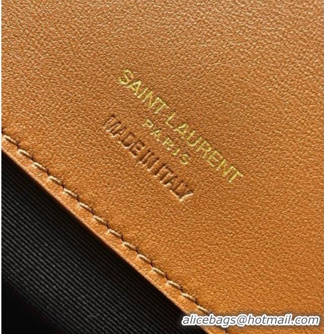 Top Quality Saint Laurent LOULOU Large in MATELASSÉ Lambskin 803541 Caramel 2026