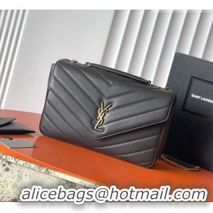 New Design Saint Laurent LOULOU Large in MATELASSÉ Lambskin 803541 Grey 2026