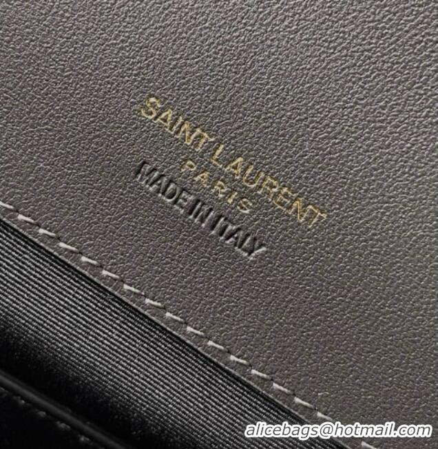 New Design Saint Laurent LOULOU Large in MATELASSÉ Lambskin 803541 Grey 2026