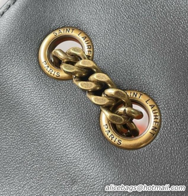 New Design Saint Laurent LOULOU Large in MATELASSÉ Lambskin 803541 Grey 2026