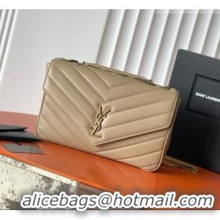 Cheapest Saint Laurent LOULOU Large in MATELASSÉ Lambskin 803541 Apricot 2026