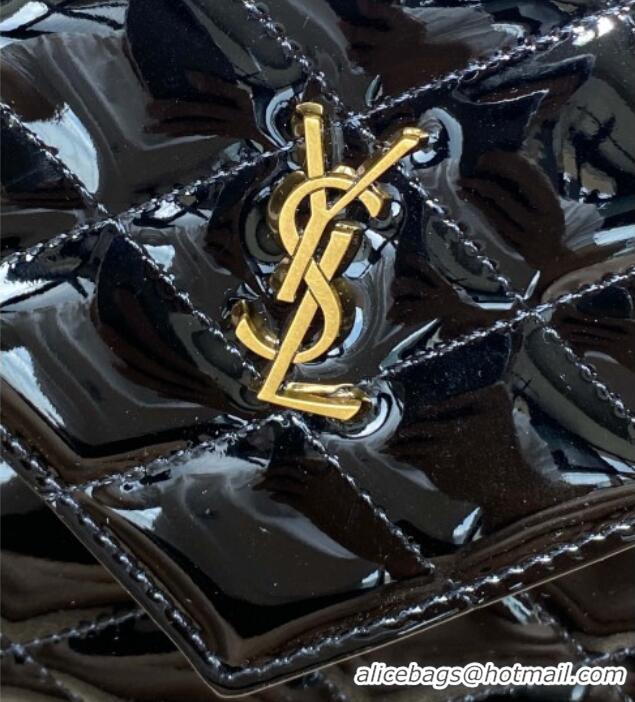 Cheapest Saint Laurent PARIS Pouch in Patent Leather 869533 Black 2026
