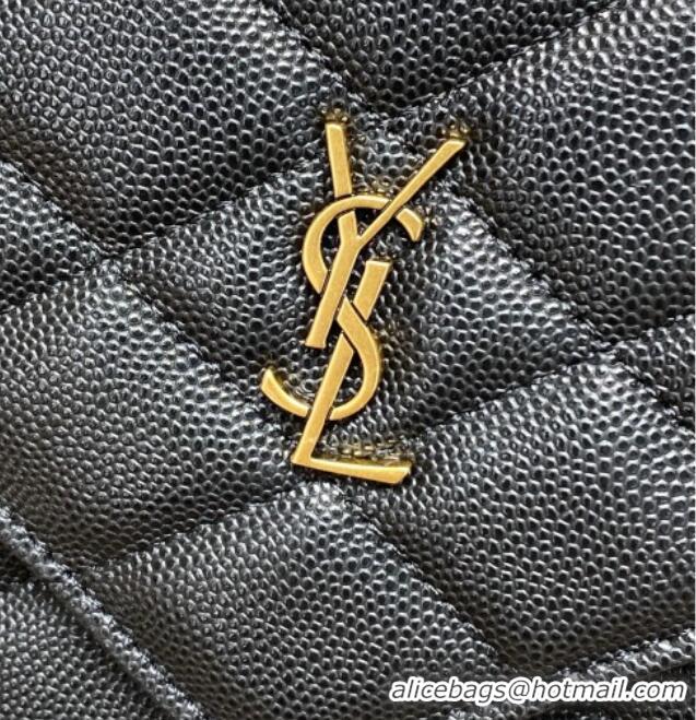 Buy Cheap Saint Laurent PARIS Pouch in Grain De Poudre Leather 869533 Black 2026