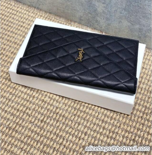 Buy Cheap Saint Laurent PARIS Pouch in Grain De Poudre Leather 869533 Black 2026