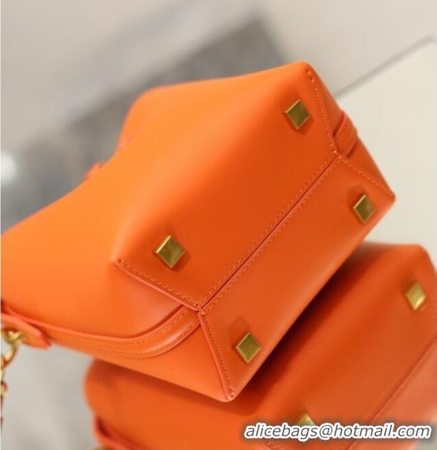 New Fashion Saint Laurent LE 37 Mini Bucket Bag in Calfskin 765870 Orange 2026