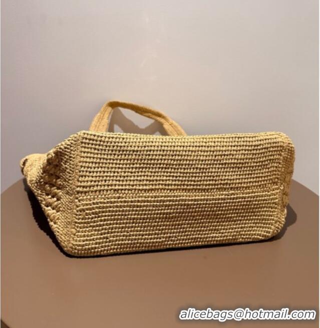 Good Taste Saint Laurent Icare Medium Shopping Bag in Raffia 868748 Beige 02 2026