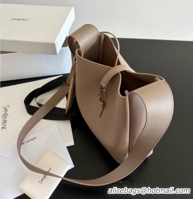 Big Discount Saint Laurent LE 5 À 7 Small Hobo Shoulder Bag in Calfskin A0021 Grey 2026