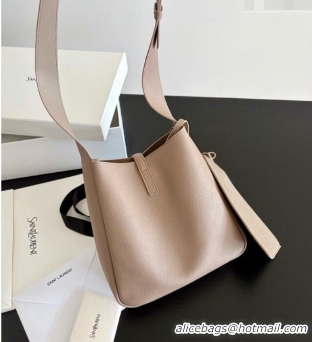 Big Discount Saint Laurent LE 5 À 7 Small Hobo Shoulder Bag in Calfskin A0021 Grey 2026