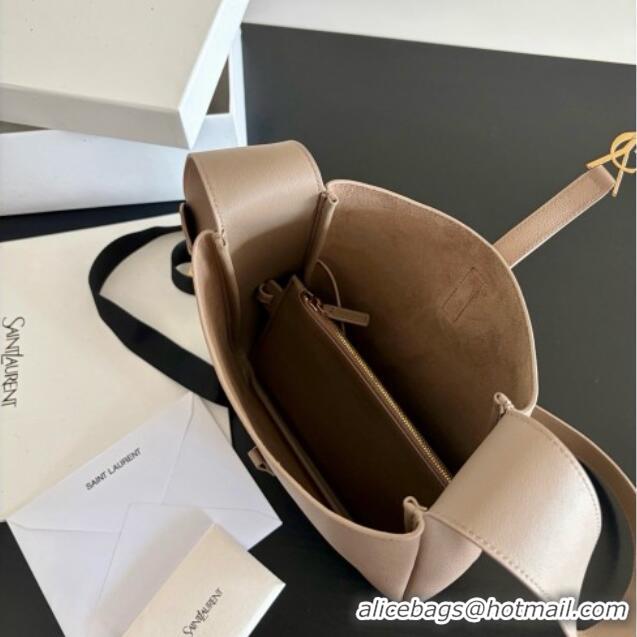 Big Discount Saint Laurent LE 5 À 7 Small Hobo Shoulder Bag in Calfskin A0021 Grey 2026