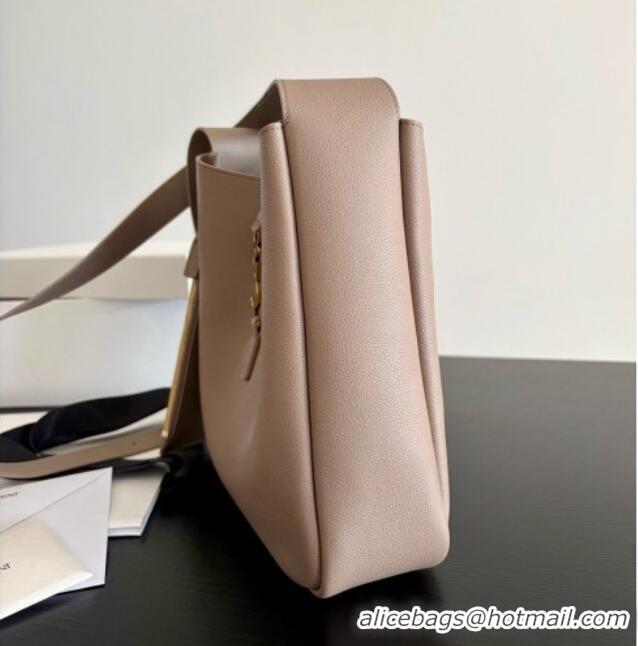 Big Discount Saint Laurent LE 5 À 7 Small Hobo Shoulder Bag in Calfskin A0021 Grey 2026