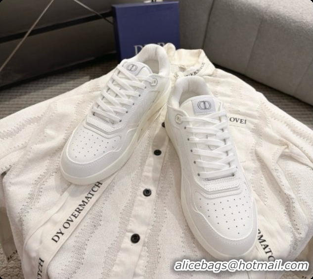 New Style Dior B27 Low-Top Sneakers in Grained Calfskin D091166 2026