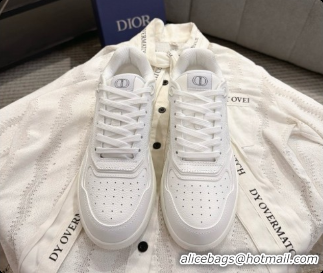 New Style Dior B27 Low-Top Sneakers in Grained Calfskin D091166 2026