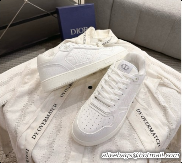 New Style Dior B27 Low-Top Sneakers in Grained Calfskin D091166 2026