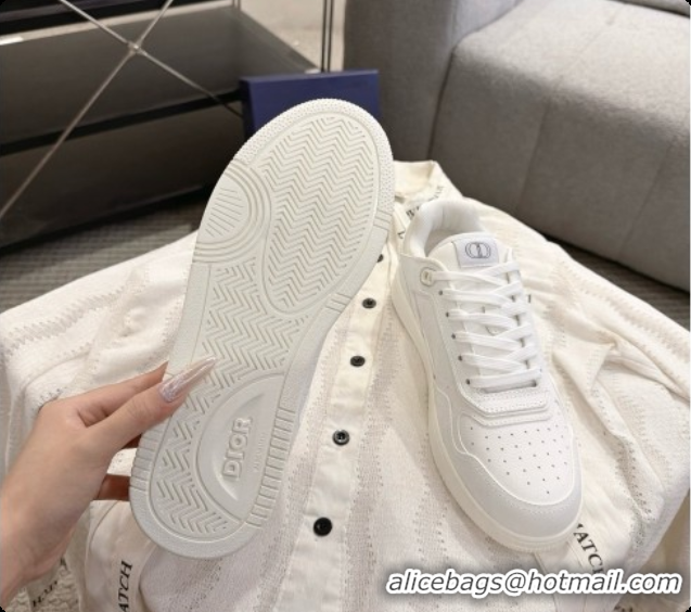 New Style Dior B27 Low-Top Sneakers in Grained Calfskin D091166 2026