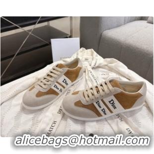 Dior Ribbon Sneaker in Suede Calfskin D091180 Brown 2026