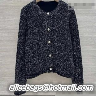 Buy Inexpensive Dior Miss Dior Sequins Knit Cardigan D090701 Black 2026