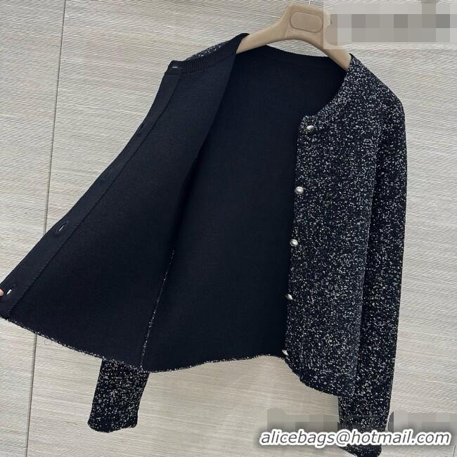 Buy Inexpensive Dior Miss Dior Sequins Knit Cardigan D090701 Black 2026