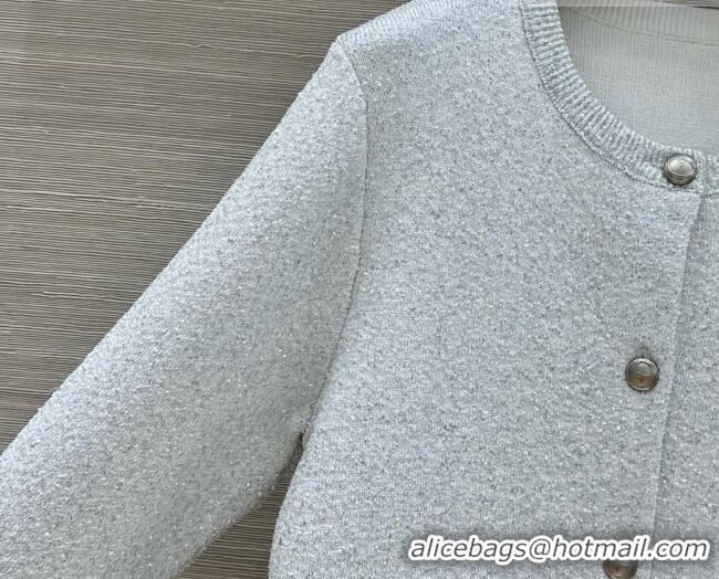 Discount Dior Miss Dior Sequins Knit Cardigan D090702 White 2026