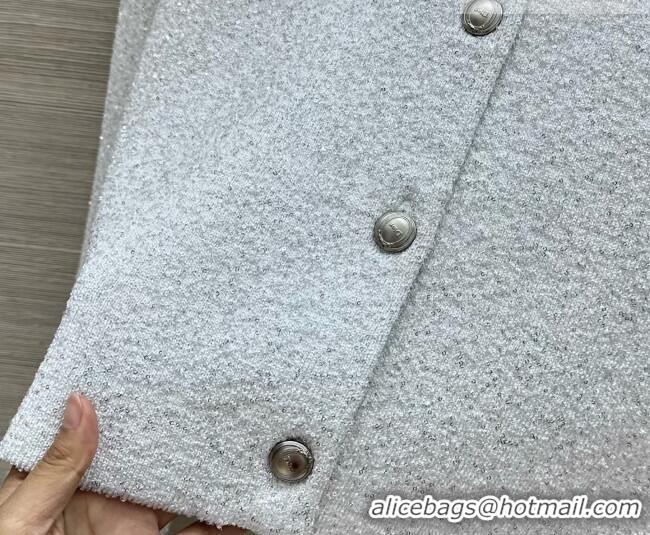 Discount Dior Miss Dior Sequins Knit Cardigan D090702 White 2026