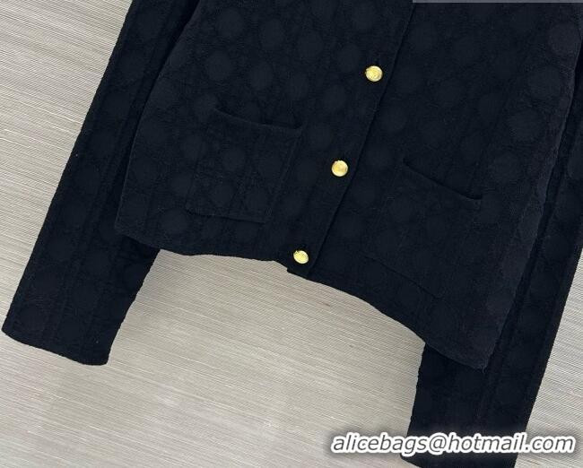 Promotional Dior Knit Jacket D090716 Black 2026