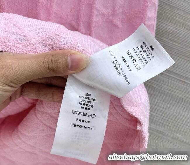 Big Discount Dior Knit Skirt D090718 Pink 2026