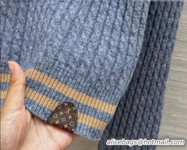 Top Grade Louis Vuitton Cashmere Sweater LV090704 Grey 2026