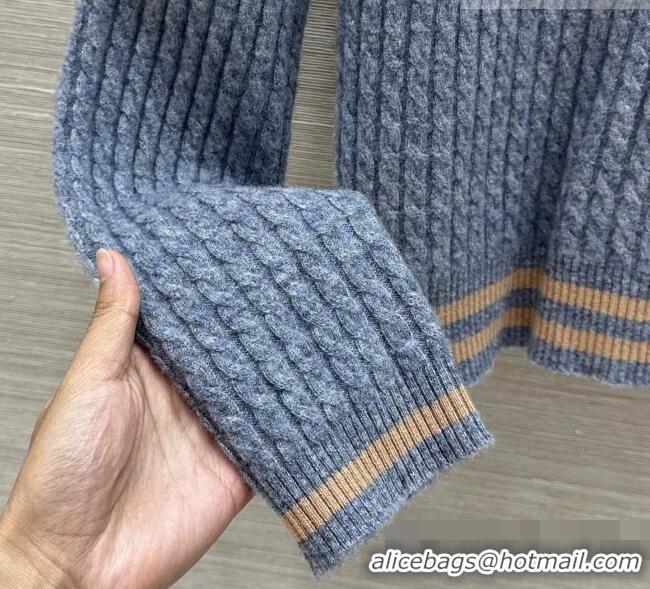 Top Grade Louis Vuitton Cashmere Sweater LV090704 Grey 2026